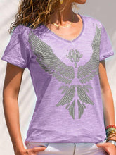 Women Summer Printed Short Sleeve T-shirts