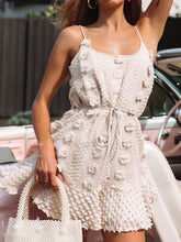Fashion Lacing Purl Vest Skater Dresses