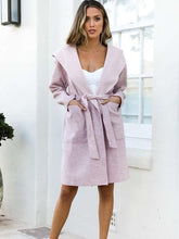 Fashion Pure Hoodies Long sleeve Lacing Coats