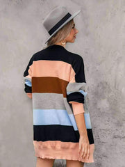Fashion Pocket Knit Long sleeve Cardigan Coats