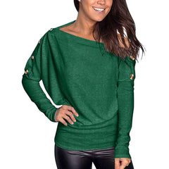 Pure One shoulder Long sleeve T-Shirts