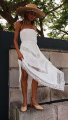 Sexy Pure Vest Maxi Dresses