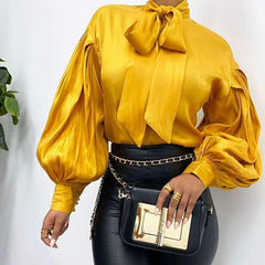 Pure Lacing Puff sleeve Blouse