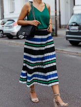 Fashion Loose Stripe Skirt
