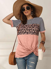 Fashion Round neck Gored Short sleeve T-Shirts
