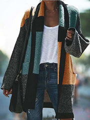 Fashion Gored Long sleeve Cardigan