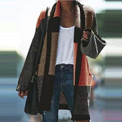 Fashion Gored Long sleeve Cardigan