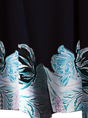 Elegant Woman Half sleeve Print Flory Maxi Dresses