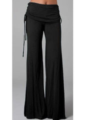 Black Boot Cut Pants for Woman