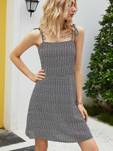 Fashion Print Vest Sleeveless Shift Dresses
