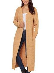 New Knit Cardigan Long sleeve Coats