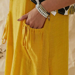 Fashion Casual Round neck Print Two Piece Suit