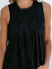Round collar lace women fashion blouses