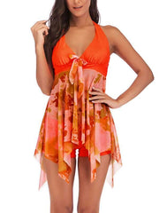 Women Plus Size Sexy Part Design Bikini Swimwear