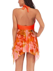 Women Plus Size Sexy Part Design Bikini Swimwear