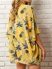 Chiffon thin women summer cardigan blouses