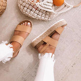 Women Casual Espadrille Platform Sandals