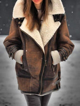 Shawl Collar Long Sleeve Plain Paneled Outerwear fashion coats