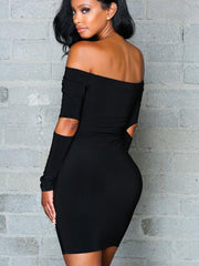 Sexy Strapless Mini Dress