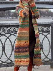 Plus Size Casual Hoodie Long Sleeve Coat