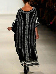 Black Loose And Quick-Drying Beach Dress