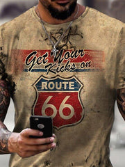 Men's Route 66 T-shirt