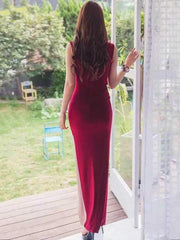 Split-side Evening Dress