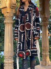 Fashion Caual Retro Lapel Long sleeve Coats