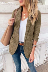 Casual Lapel Long sleeve Blazer
