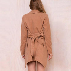 Women's Warm Woolen Coat Outwear
