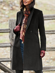 Casual Long Sleeve Plus Size Outwear