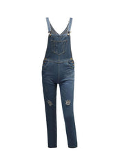 Women casual denim fashion long pants jumpsuits