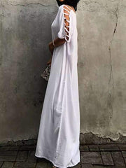 Ethnic style comfortable loose casual maxi dresses