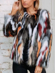 Woman Synthetic Leather Stylor Fashion Coats