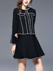 Black Fashion Woman Customized Style Elegant Autumn Blazer