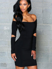 Sexy Strapless Mini Dress