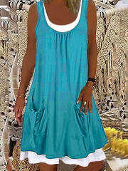 Cotton Casual A-Line Dresses
