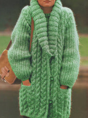 Cotton-Blend Long Sleeve Outerwear