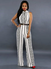 Women Fashion Floral Casual Jumpsuits
