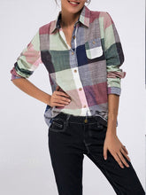 Cotton Grid Elegant Daily Blouse