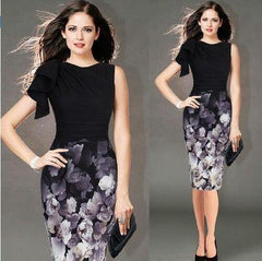 Womens Elegant Casual Party Work Bodycon Dress