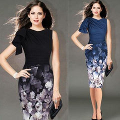 Womens Elegant Casual Party Work Bodycon Dress