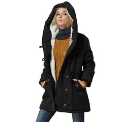Women Winter Jacket Cotton Padded Cashmere Coat Jackets