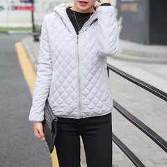 Women's Short Wool Coat Thick Outwear