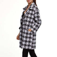 Women's Classic Style Woolen Coat Outwear