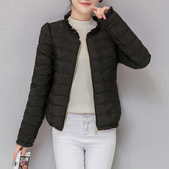 Women's Slim Cotton Jacket Outwear