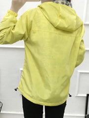 Zips Two Way Plain Long Sleeve Jackets