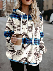 Bohemia printed sweatshirts women tops
