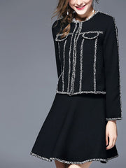 Black Fashion Woman Customized Style Elegant Autumn Blazer
