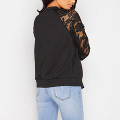 Fashion Lace Woman Daily Jackets